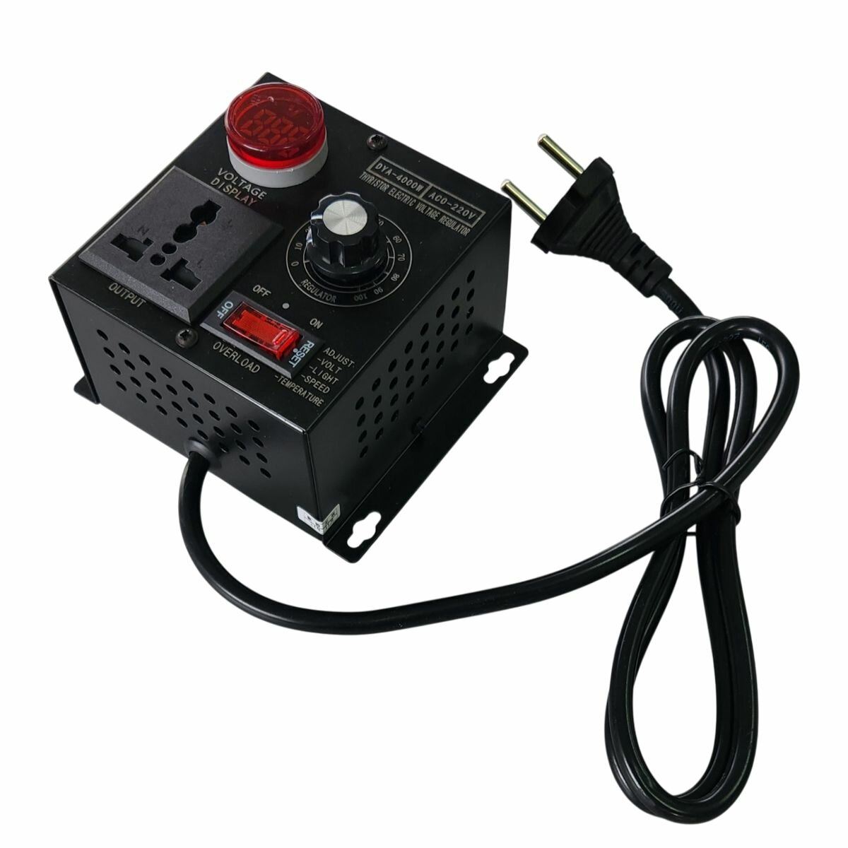 Регулятор напряжения электронный DYA-4000W