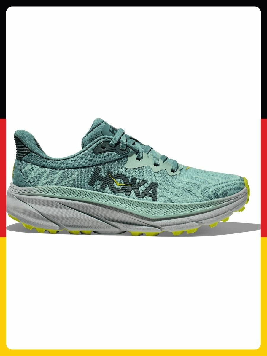 Кроссовки HOKA ONE ONE повседневные, размер 43,5, зеленый