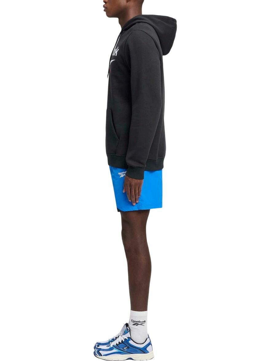 Худи спортивное Reebok Identity Big Logo Fleece Hoodie, размер L INT, , черный/белый/красный — фото 1