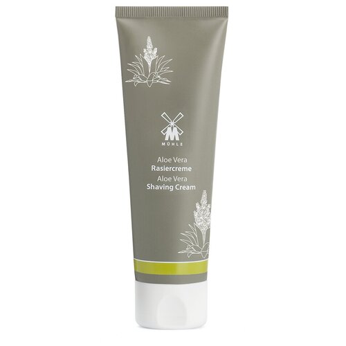 Крем для бритья, алоэ вера Rasiercreme Aloe Vera Shaving Cream MUHLE, 75 мл помазок для бритья muehle 41p311