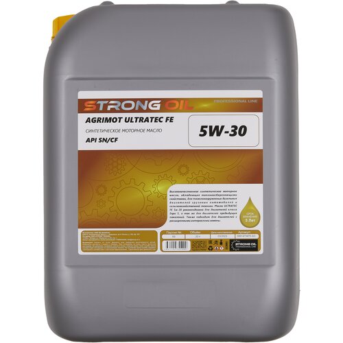 Масло синтетическое STRONG OIL AGRIMOT ULTRATEC FE 5W-30