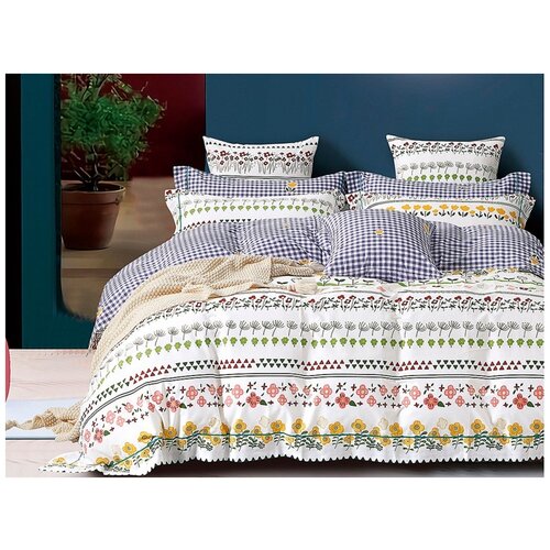 фото Постельное бельё asabella 1474-6 (евро), 4 наволочки