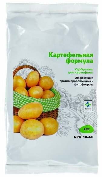 Картофельная формула, удобрения для картофеля, 1 кг