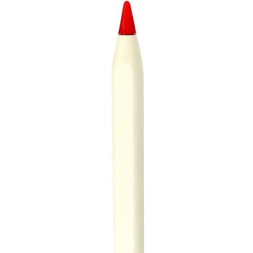 Цветной наконечник для Apple Pencil (Apple Stylus) красный (1шт).