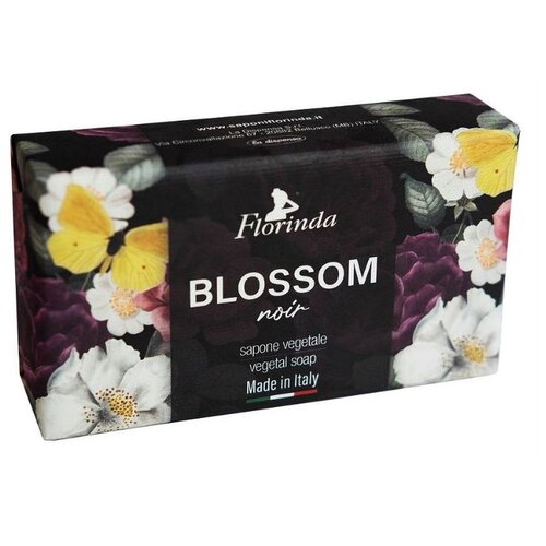 Florinda Мыло Blossom noir, 200 мл, 200 г мыло florinda blossom vert 200 г