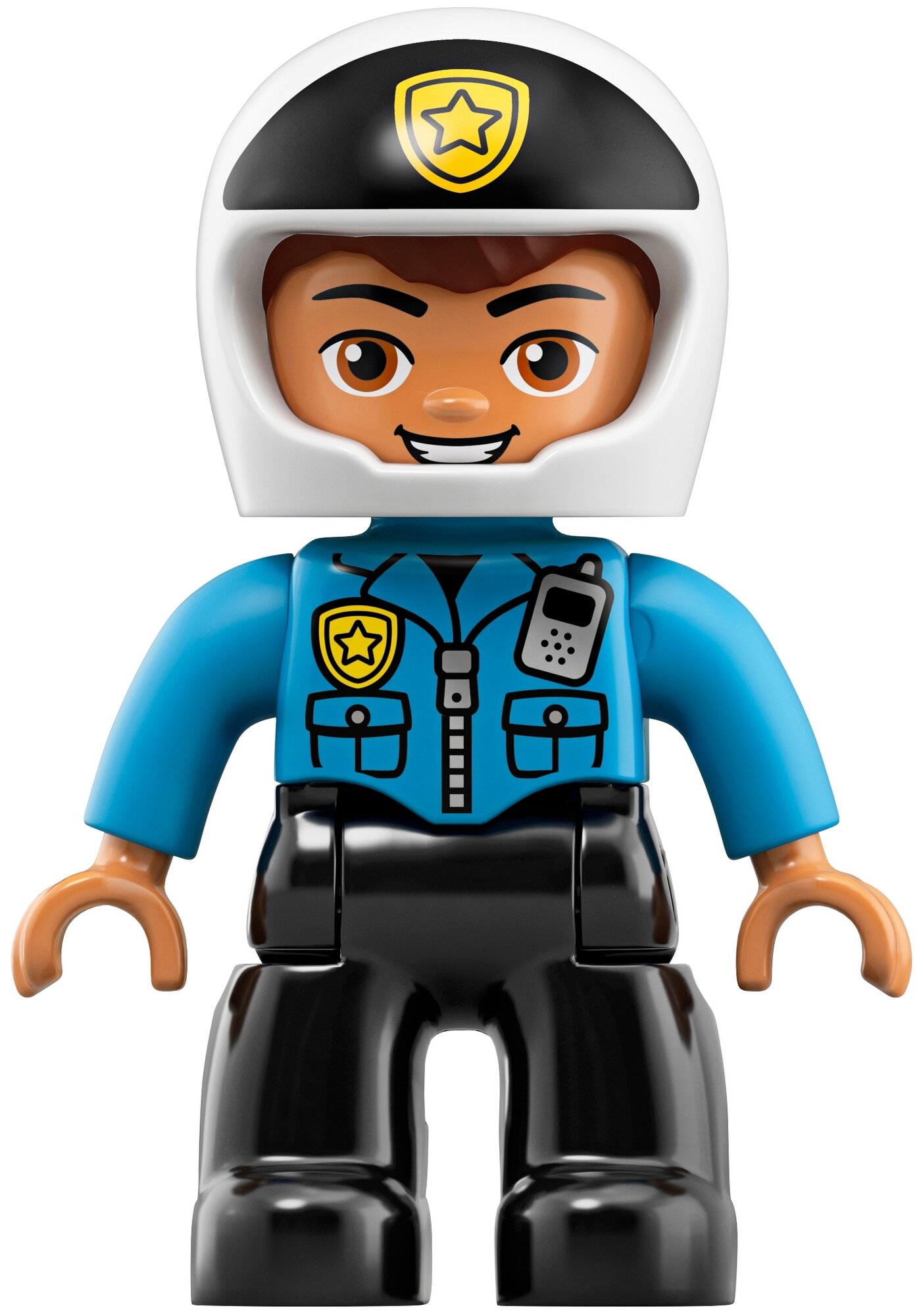Lego Duplo Town 10900 Полицейский мотоцикл Конструктор - фото №2