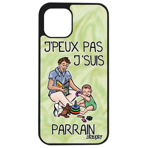 фото Чехол на смартфон iphone 12 pro, "не могу - стал крестным!" семья карикатура utaupia