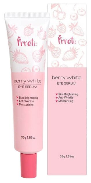 Prreti Сыворотка для глаз разглаживающая с экстрактом ягод Berry white eye serum