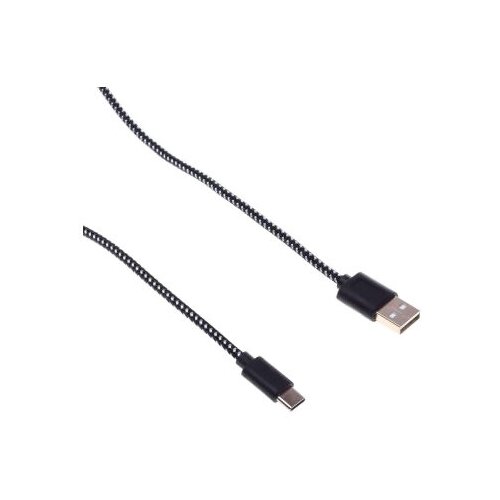 Кабель Buro USB - USB Type-C (BHP RET TYPEC1), 1 м, черный