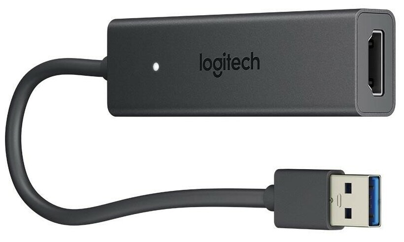 Кабель Logitech VC Screen Share, черный