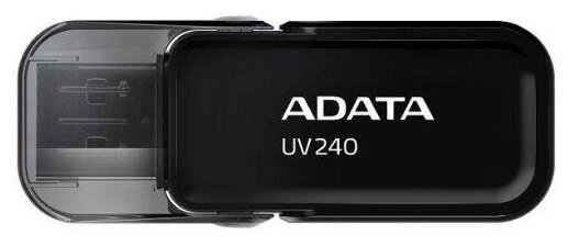 Флэш-накопитель USB2 64GB BLACK AUV240-64G-RBK ADATA