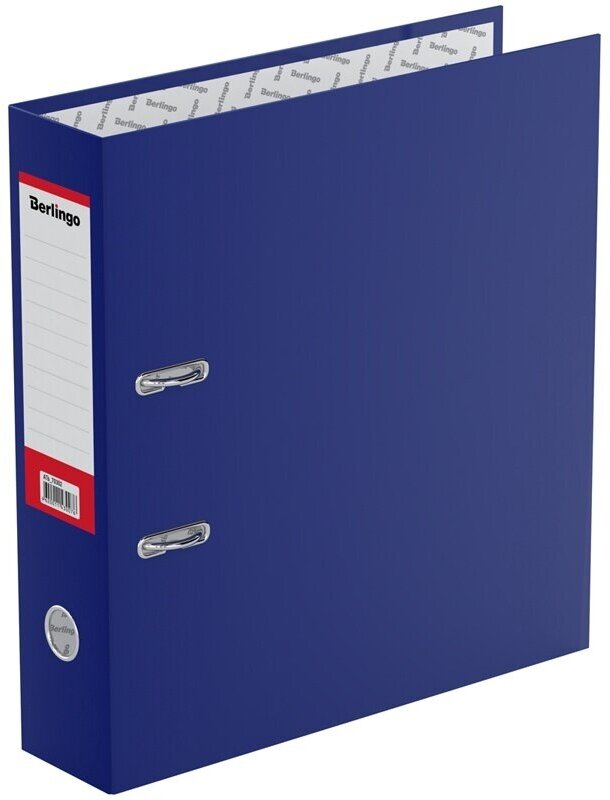 Папка-регистратор Berlingo "Profit", 70 мм, бумвинил, синяя (ATb_70302)