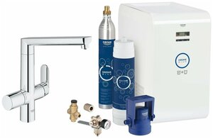 Смеситель для кухни (мойки) Grohe Blue K7 31346001,  рычажный