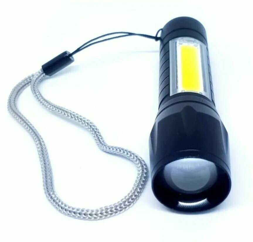 Налобный фонарь сверхяркий мощный светодиодный спортивный бытовой аккумуляторный с 4 режимами работы и 6 аккумуляторами 18650 для охоты и рыбалки