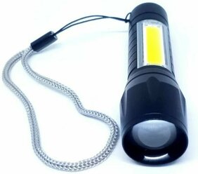 Карманный светодиодный USB-фонарик с фокусировкой