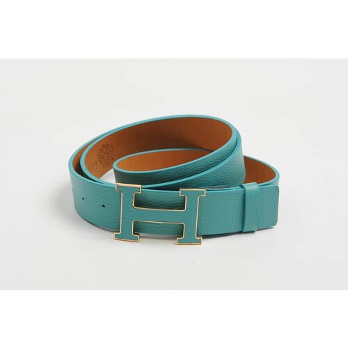 фото Ремень olio rosti, размер 120, бирюзовый