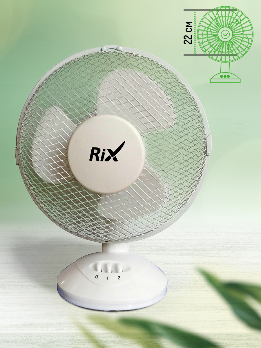 Настольный вентилятор Rix - фото №3
