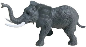 Фигурка животного "Слон с поднятым хоботом", 13 см