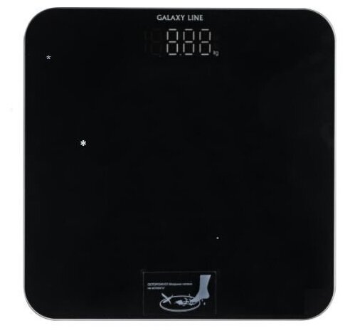 Весы напольные Galaxy LINE GL4814 черные - фотография № 8