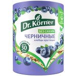 Хлебцы мультизлаковые Dr. Korner злаковый коктейль черничный 100 г - изображение