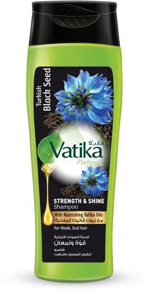 Шампунь для волос Сила и блеск (shampoo) Vatika | Ватика 200мл