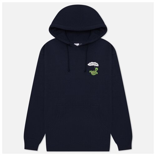 фото Мужская толстовка ripndip like turtles hoodie синий, размер m