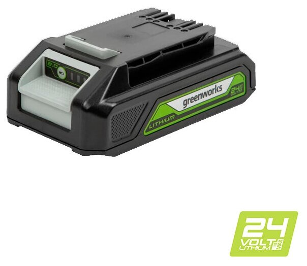 Аккумулятор с USB разъемом GreenWorks G24USB2 24V 2 А/ч (2939207)