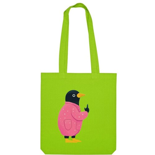 фото Сумка шоппер us basic, зеленый