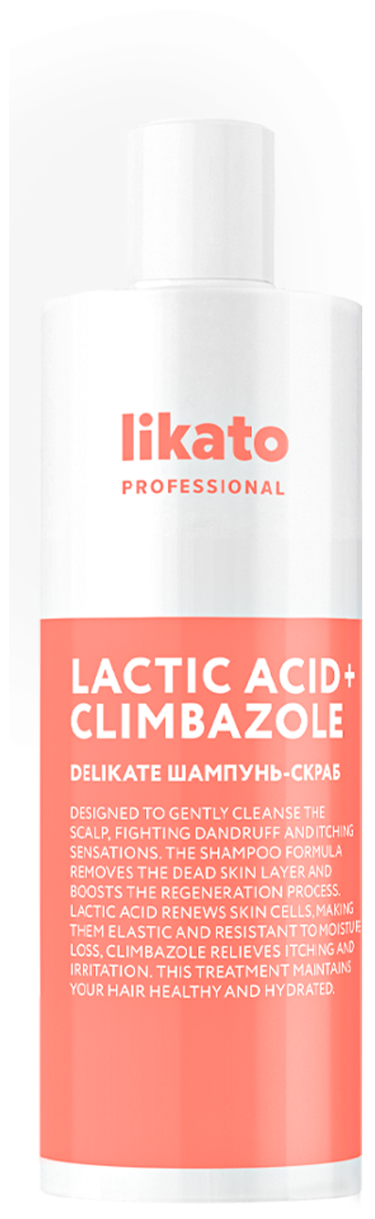 Likato Professional шампунь-скраб Delikate бережный уход и забота, 400 мл