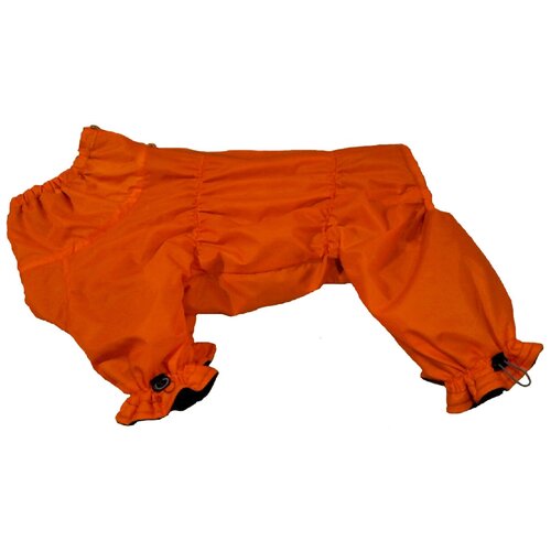 Комбинезон для собак оранжевый, на девочку.