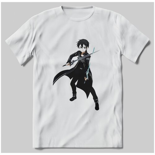 фото Футболка с принтом двойные мечм brut-shop