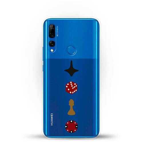 фото Силиконовый чехол начало на huawei y9 prime (2019) andy & paul