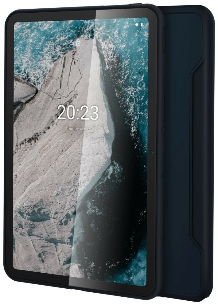 фото Накладка Nokia Rugged Case для Nokia T20 CC-T20 (8P00000158) синяя