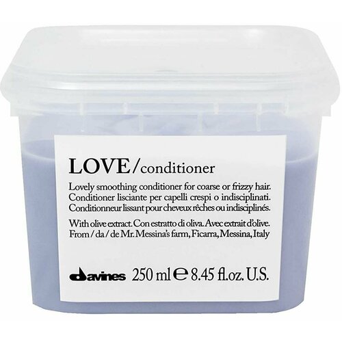 DAVINES Разглаживающий кондиционер для волнистых или кудрявых волос Love Conditioner