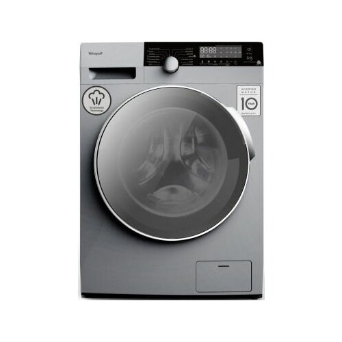 Стиральная машина Weissgauff WM 5649 DC Inverter Steam Silver класс A загр фронтальная макс9кг серебристый 9620200₽