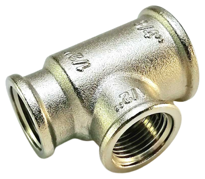 Фитинг резьба тройник VALTEC VTr.750.RN.050404, 3/4" x 1/2" - фото №3