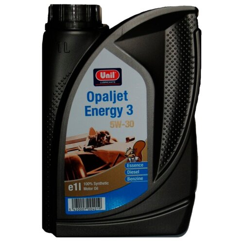 Синтетическое моторное масло UNIL Lubricants Opaljet Energy 3 5W-30, 1 л