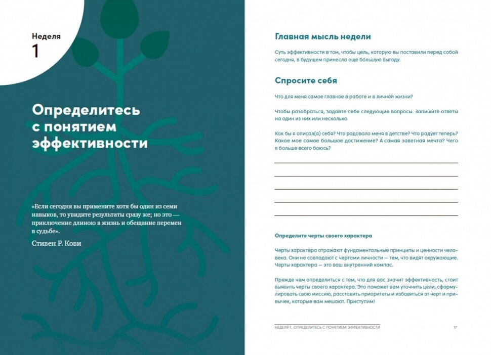 Семь навыков высокоэффективных людей на практике. Дневник формирования полезных привычек - фото №3