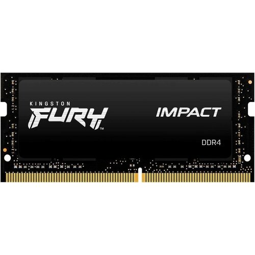 Модуль памяти Kingston Fury Impact KF432S20IB8 DDR4 - 8ГБ 3200 SO-DIMM Ret 2820₽