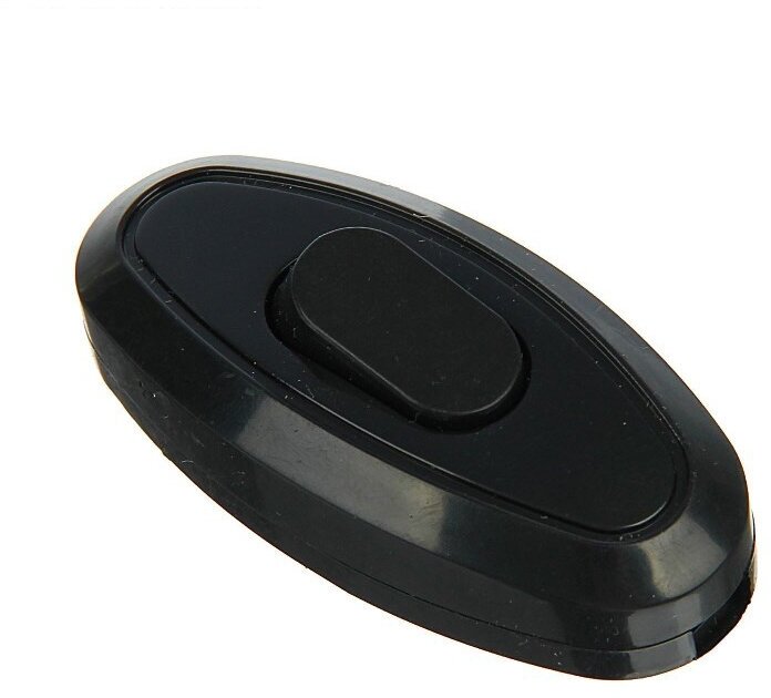 фото Переключатель бра 6А 250В (еврослот) черн. UNIVersal А0106