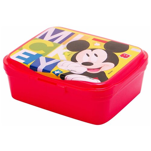 Контейнер Микки Маус Акварель квадрат 290мл 190₽