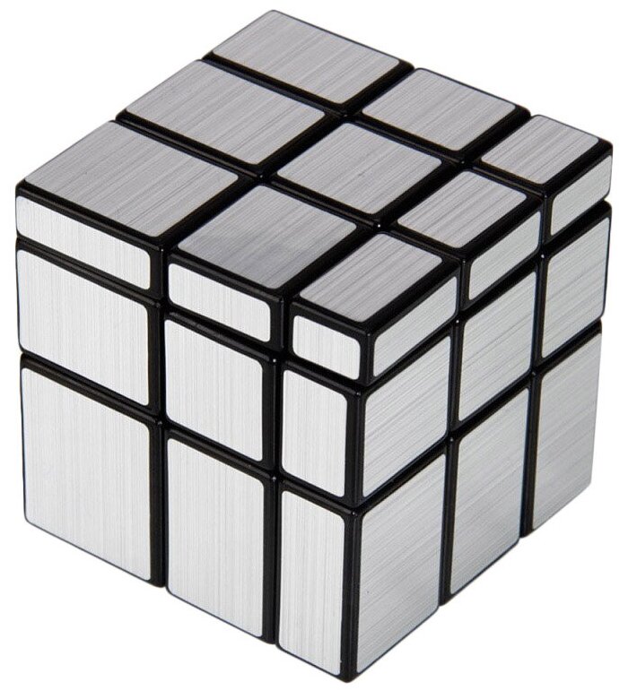 Головоломка FANXIN 581-5.71 Кубик 3х3 Серебро - фото №1