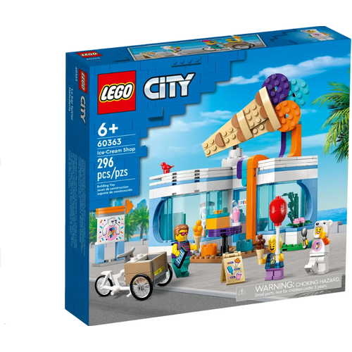 Конструктор LEGO City 60363 Магазин мороженого конструктор магазин мороженого минни