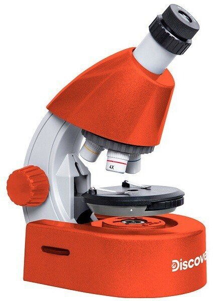 Микроскоп Discovery Micro Terra монокуляр 40640x на 3 объек. красный - фото №15