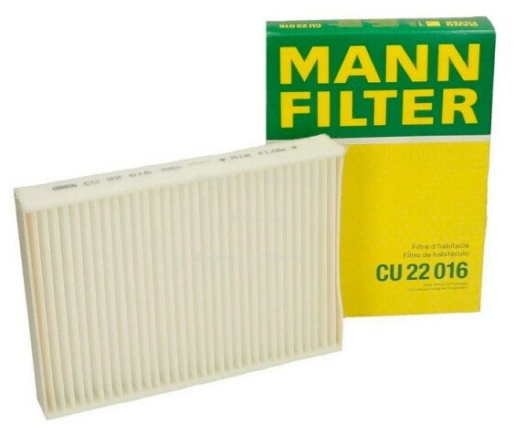 MANN-FILTER Фильтр салонный MANN CU 22016