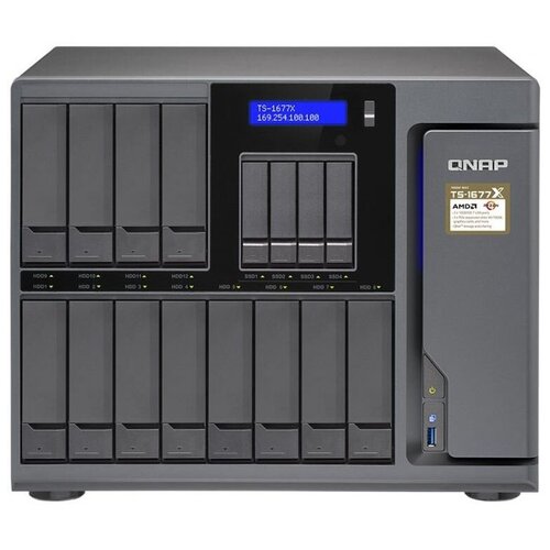 QNAP   NAS Qnap TS-1677X-1700-64G 16-bay  Ryzen7 1700