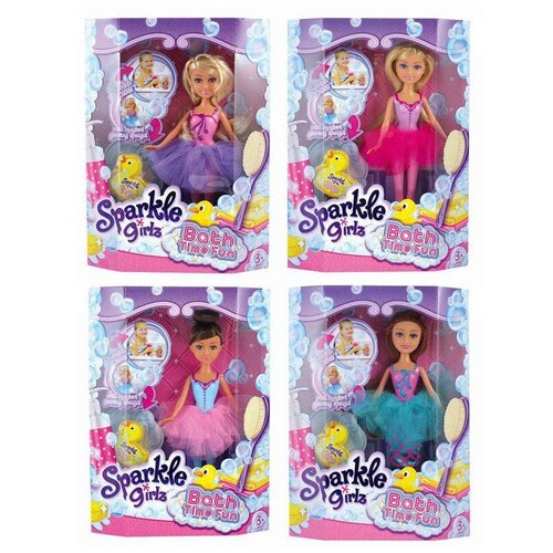 Кукла для игры в ванной в наборе Утенок -кубкой 27,7*6*34,5