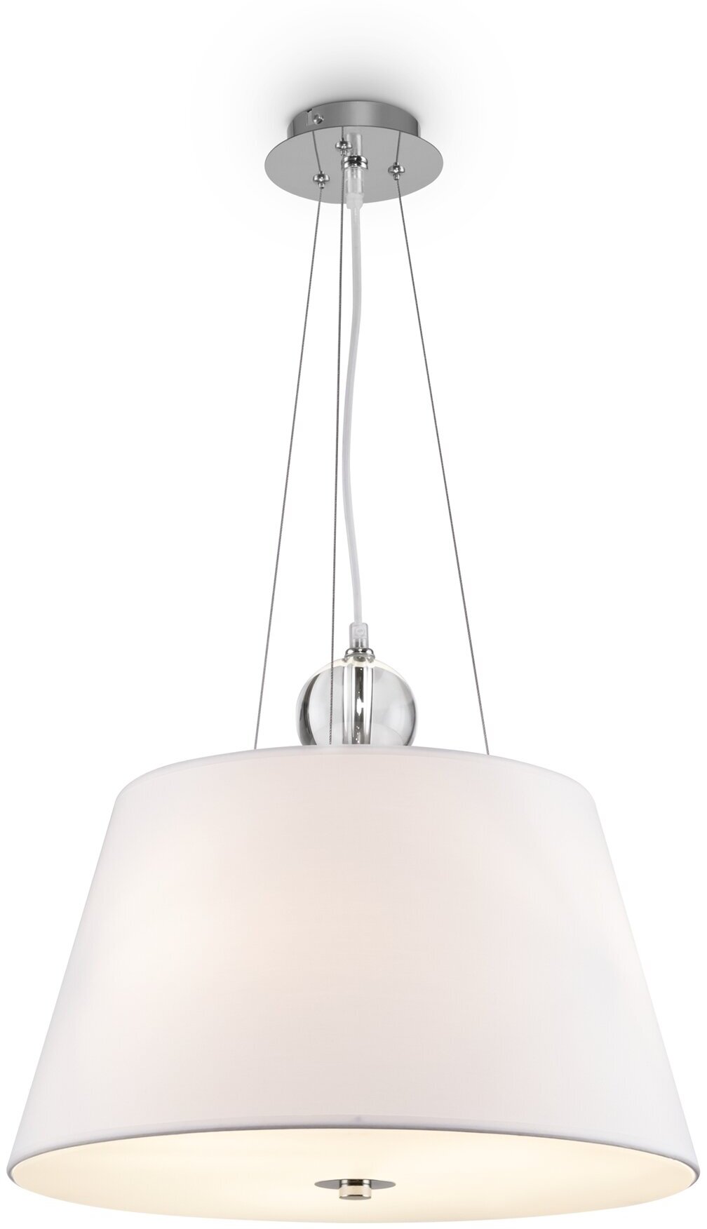Светильник подвесной Maytoni Bergamo MOD613PL-03W, E27, кол-во ламп:3шт, Хром