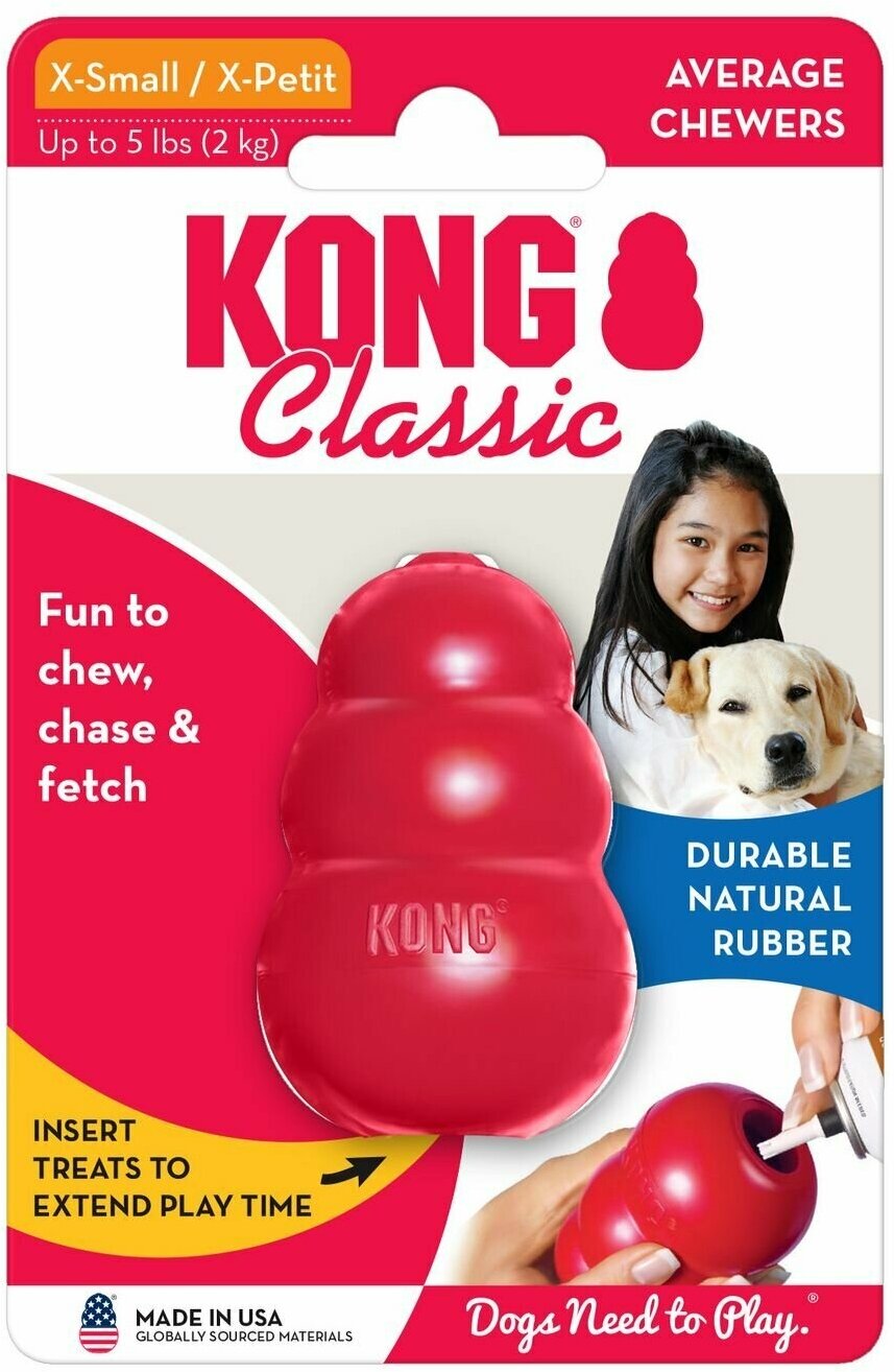  Kong Classic XS     ,  2 