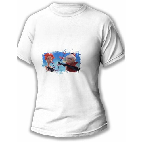 фото Футболка размер xs, белый будь на стиле